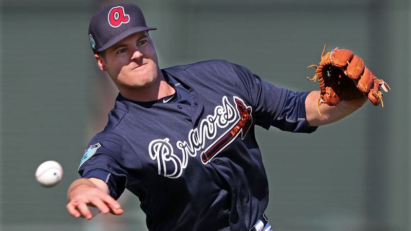 Jason Hursh has played sparingly for the Atlanta Braves since drafted in 2013.