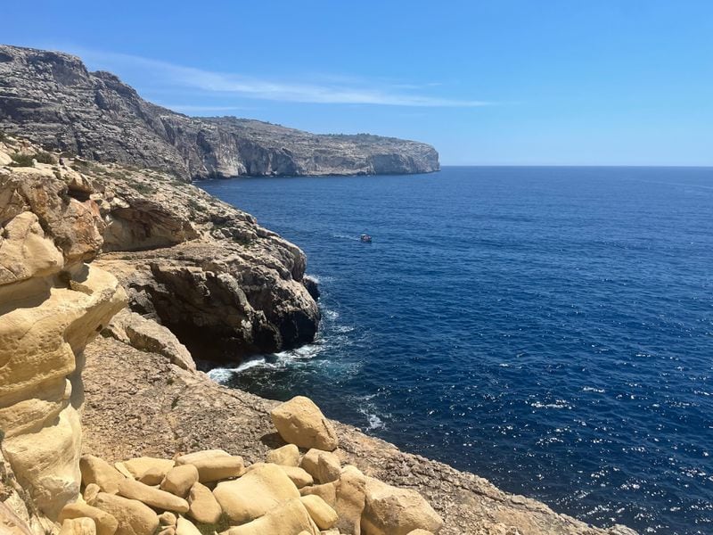 The Blue Grotto on Malta.
Courtesy of Suzanne Van Atten