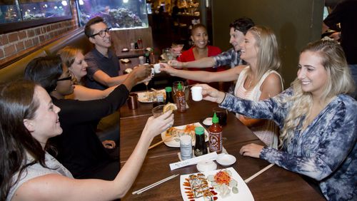 Food no longer will have to be served to those who would like to drink alcoholic beverages on Sundays, according to a new law passed by the Marietta City Council. AJC file photo