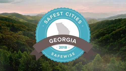 Loganville, Suwanee, Braselton & Auburn ranked in top 50 safest Georgia cities. Courtesy Safewise