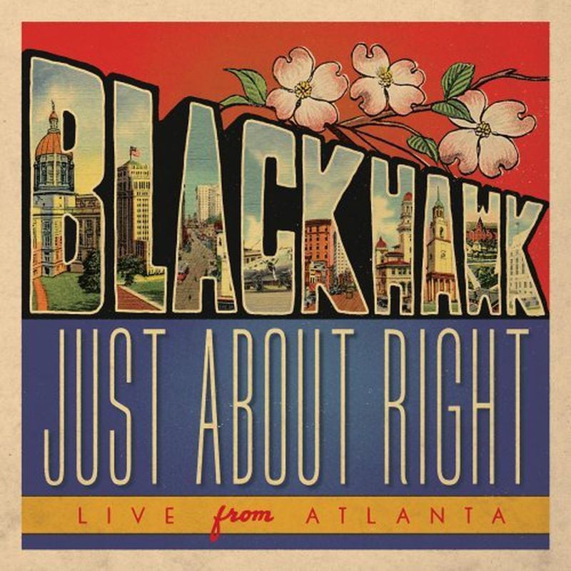The cover of BlackHawk's live album, recorded at Eddie's Attic in Atlanta.