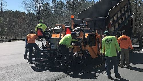 Lawrenceville will resurface approximately 3.3 miles of roadway as part of the 2022 Annual Local Maintenance Improvement Grant Resurfacing Project. (Courtesy Sunbelt Asphalt Services)