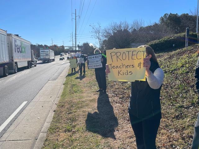 DeKalb residents rally against school reopening plans