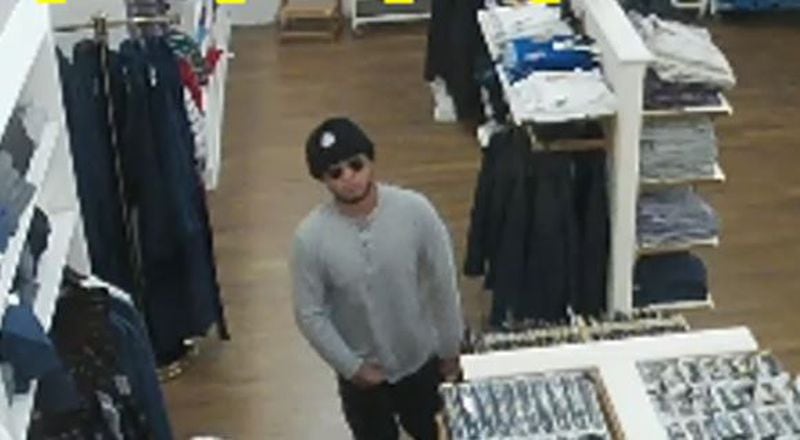 Police are looking for the man in the photo as a person of interest. (Credit: Woodstock Police Department)