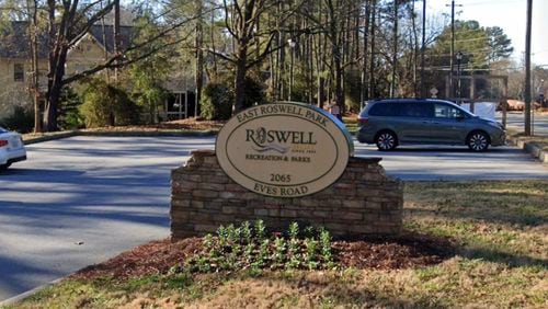 The Roswell City Council recently approved a list of improvements for East Roswell Park. GOOGLE MAPS