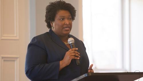 Stacey Abrams is a Democratic candidate for governor. (REANN HUBER/REANN.HUBER@AJC.COM)