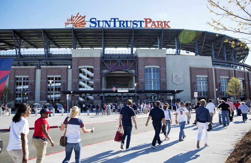 Attendance has increased about 36 percent per game at SunTrust Park, compared with the same point last year at Turner Field. (AP Photo/David Goldman, File)