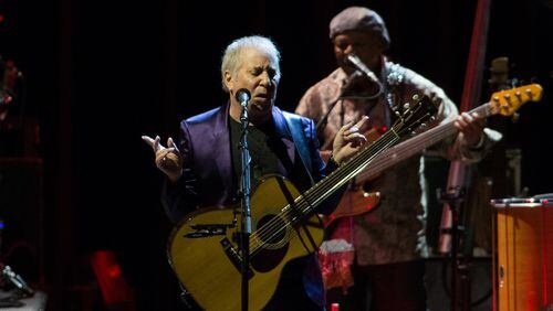The groovy sounds of Paul Simon can be heard Friday night at Chastain. Photo: Branden Camp/Special to the AJC.