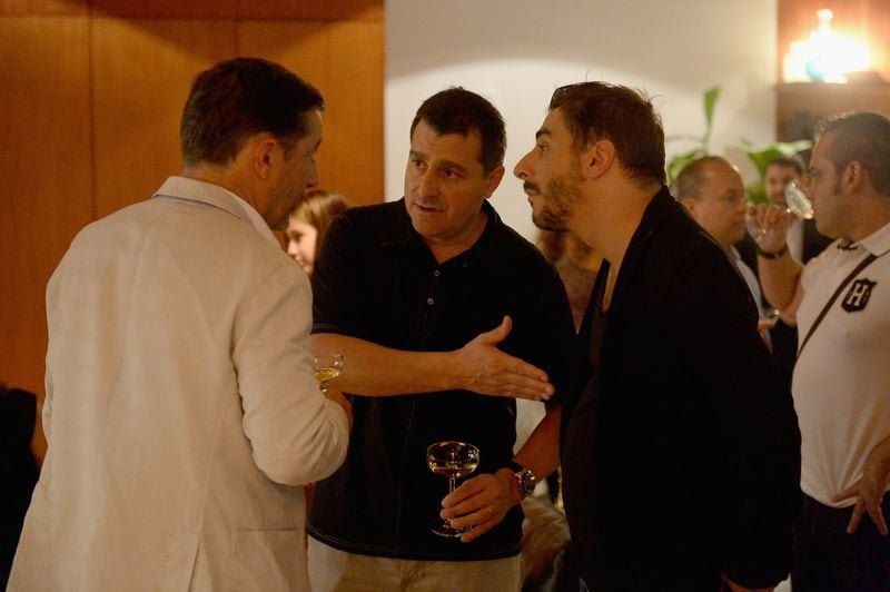 MIAMI BEACH, FL - AUGUST 11: Joan Roca,Josep Roca and Jordi Roca Renowned Culinary Icons (Photo by Gustavo Caballero/Getty Images for KLIMA Restuarant & Bar)
