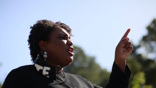 Democrat Stacey Abrams has faced criticism that her refusal to concede the 2018 election for governor is similar to the false claims former Republican President Donald Trump has spread to try to undermine the results of the 2020 presidential election. But Georgia State University political scientist Amy Steigerwalt sees few similarities. “The biggest difference, obviously, is that Donald Trump continues to say that in fact he is the rightful winner of the election,” she said. “Stacey Abrams didn’t continue to suggest that she was going to be rightfully installed as governor or that all of the election results were going to be overturned.” Miguel Martinez for The Atlanta Journal-Constitution