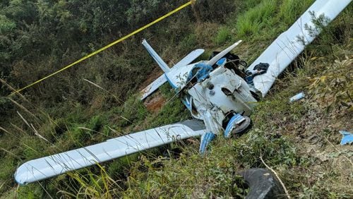 A small plane crashed in Paulding County on Saturday.