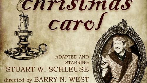A one-man presentation of "A Christmas Carol" and the "Christmas Belles" comedy continue through mid-December at OnStage Atlanta, 3041 N. Decatur Road, Scottdale. (Courtesy of OnStage Atlanta)