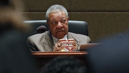 Robb Pitts, the new chair of the Fulton County commission, plans to run for a full term. BOB ANDRES /BANDRES@AJC.COM AJC FILE PHOTO