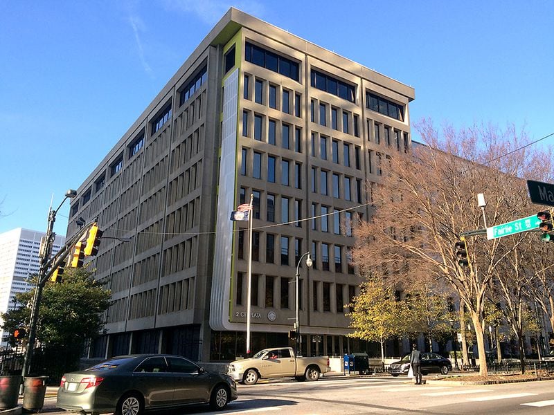 The 72 Marietta building was donated to the city after the AJC moved out in 2010. (PETE CORSON / pcorson@ajc.com)