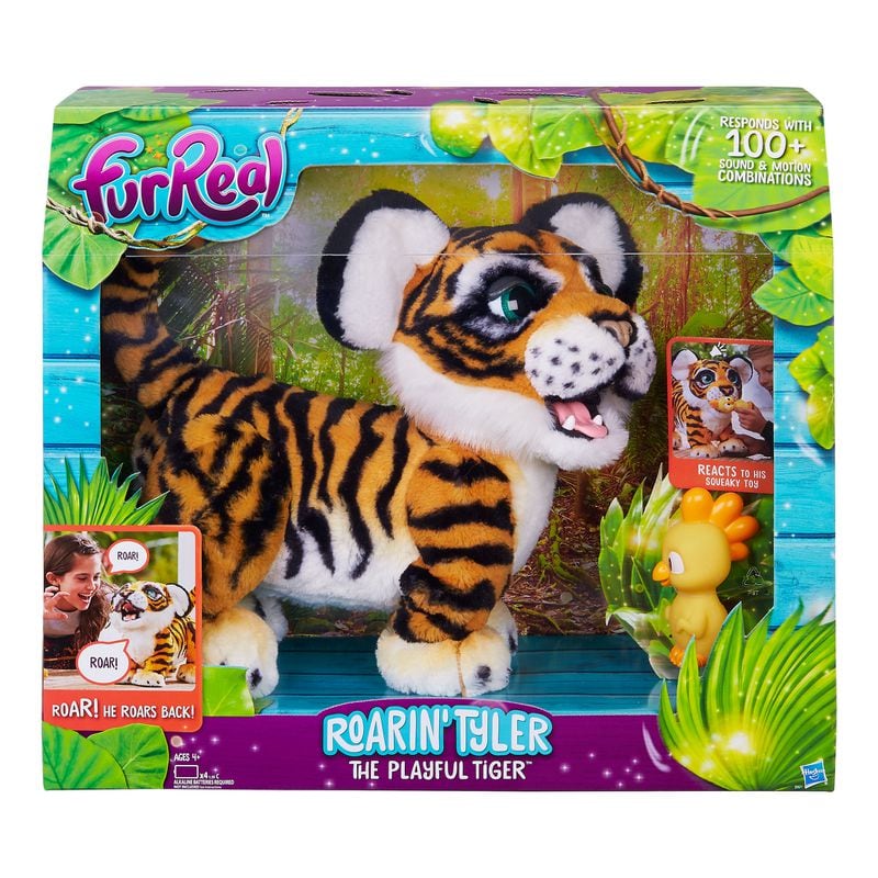 FurReal Roarin Tyler, the Playful Tiger retails for $129.97