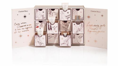 Charlotte Tilbury Holiday Advent Calendar. CONTRIBUTED