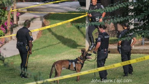 Phillip Lamar Davis was shot and killed early Sept. 1 during a home invasion in DeKalb County. Officers used police dogs to try to track the scents of the intruders.