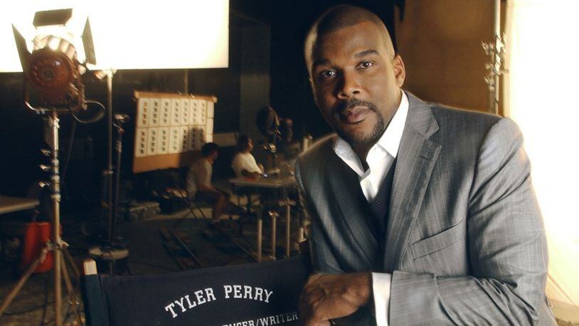 Tyler Perry Studios is filming a TV pilot in Atlanta, with a funeral scene being shot on March 7 or 8.
