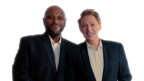 The "American Idol" season 2 winner Ruben Studdard reunited with runner-up Clay Aiken for a tour to celebrate the season's 20th anniversary and will stop at Buckhead Theatre Jan. 24, 2024. HANDOUT