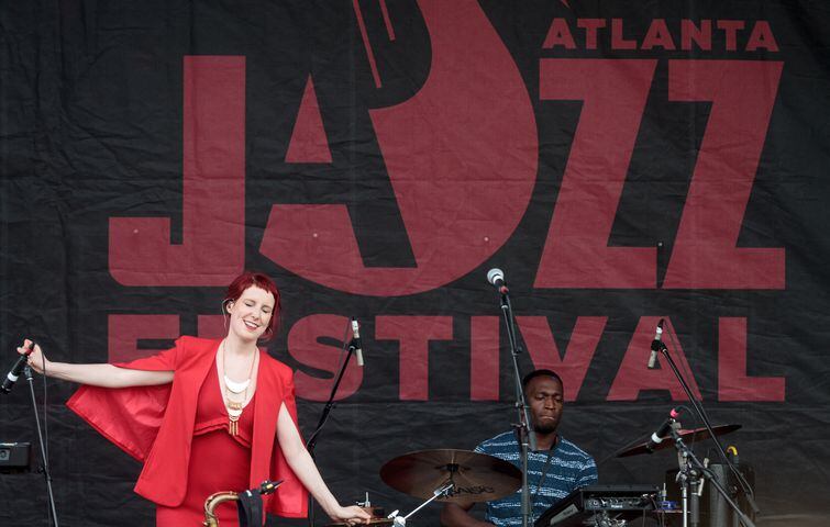 Scenes at the Atlanta Jazz Festival in 2017