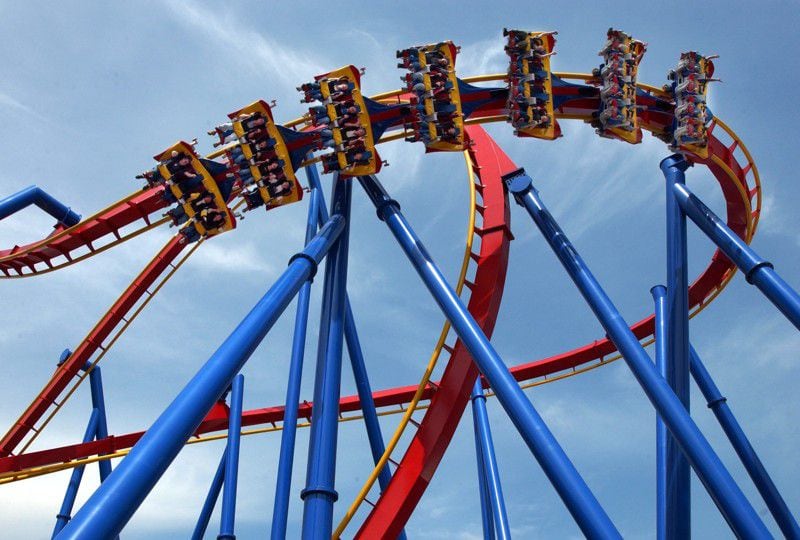 Six Flags Over Georgia can handle up to 20,000 people for an event. (File photo)