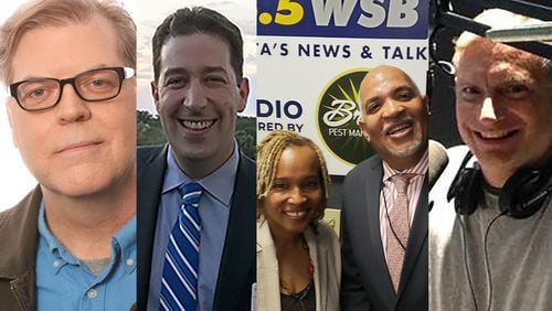 WSB radio has seen multiple changes recently involving Eric Von Haessler, Mark Arum, MalaniKai Massey, Shelley Wynter and Chris Chandler. AJC file photos