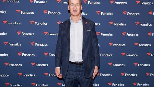 MINNEAPOLIS, MN - FEBRUARY 03:  Former NFL player Peyton Manning at the Fanatics Super Bowl Party on February 3, 2018 in Minneapolis, Minnesota.  (Photo by Michael Loccisano/Getty Images for Fanatics)