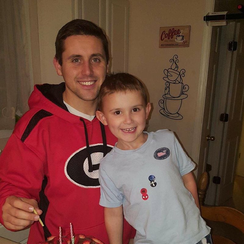 Chase Chapman (left) and son Wesley. (Credit: Channel 2 Action News)