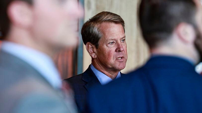 Gov. Brian Kemp is expected to announce Wednesday that he will suspend the state's gas tax of 29.1 cents per gallon through mid-September. (Natrice Miller/natrice.miller@ajc.com)