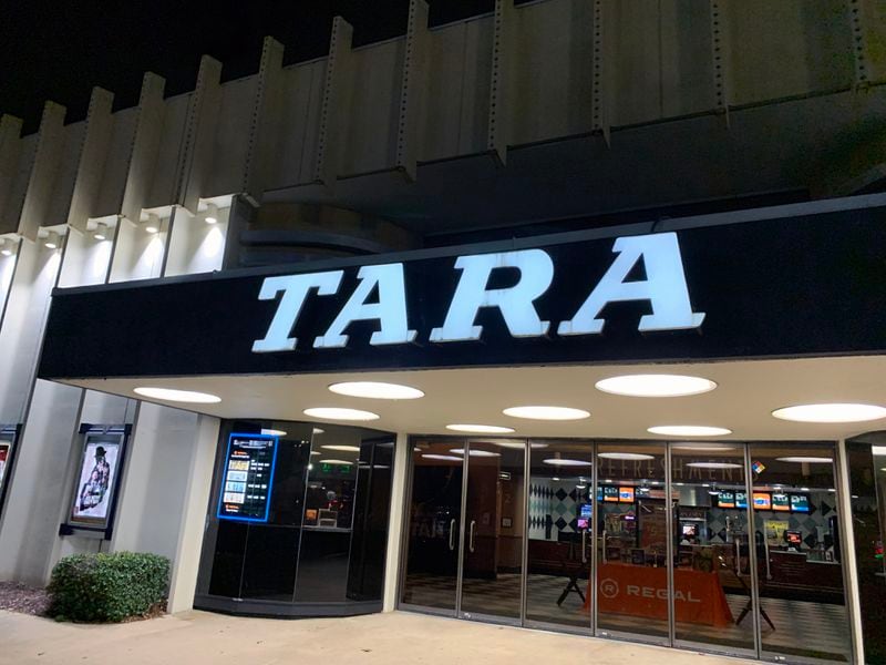 Tara Cinema, which opened in 1968, is shutting down on November 10, 2022 with only a day's warning. RODNEY HO/rho@ajc.com