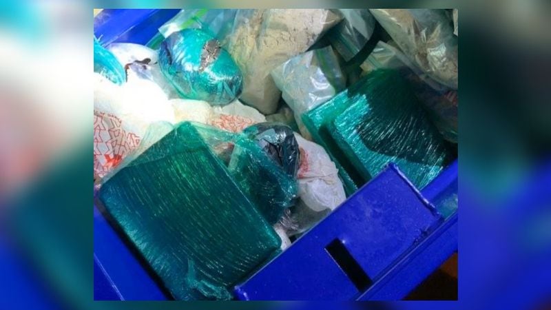 Authorities said the heroin bust was the largest in Georgia history.