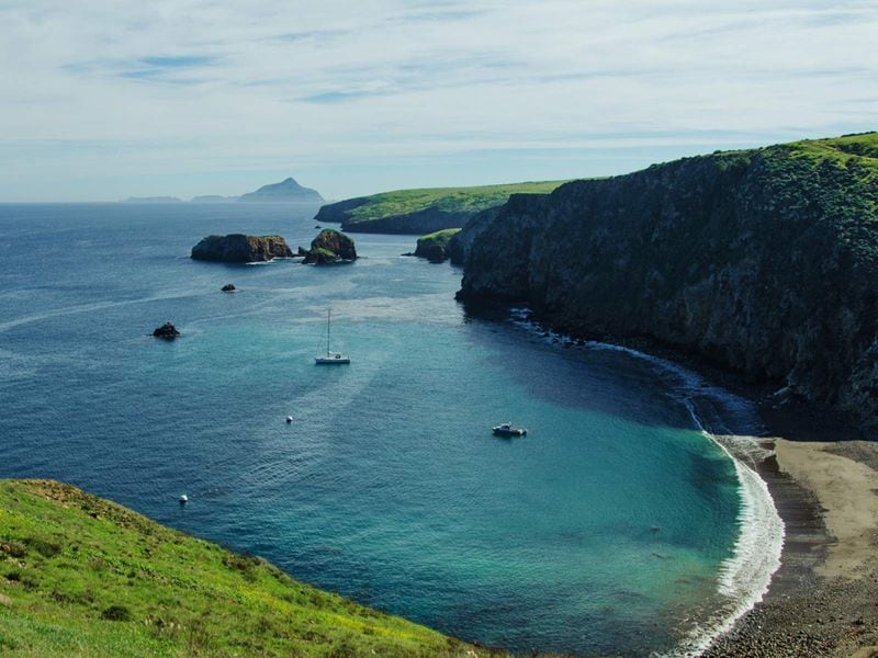 East Santa Cruz Island’s Cavern Point trail offers vast Pacific views and seasonal whale sightings. CONTRIBUTED BY BARB GONZALEZ