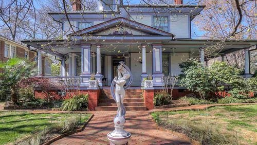 A circa-1905 home in Historic Inman Park is listed by RE/MAX of Georgia for $1,425,000.