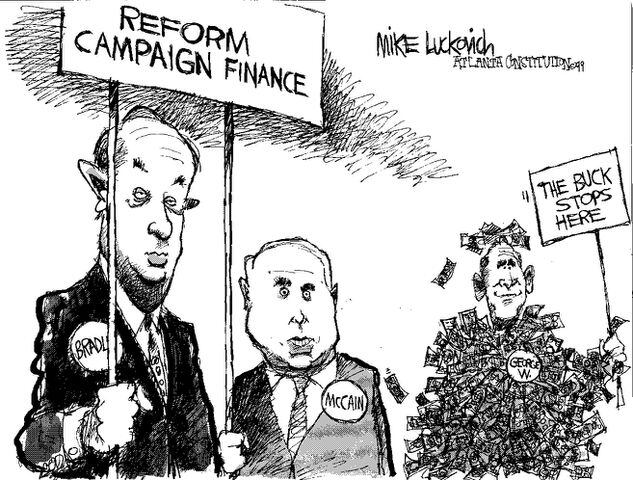 CARTOONS: Luckovich draws John McCain