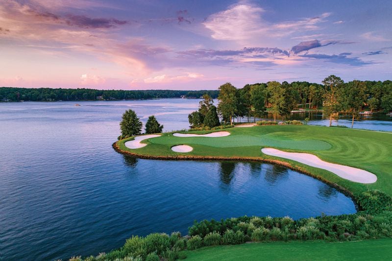The Jack Nicklaus-designed Great Waters Course at Reynolds Lake Oconee is a Georgia masterpiece.
Courtesy of Reynolds Lake Oconee