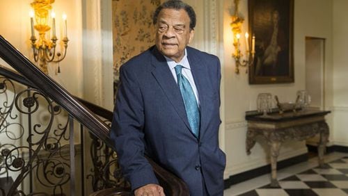 Former Atlanta Mayor and United Nations Ambassador Andrew Young spoke Tuesday at a diversity event held by the FBI.