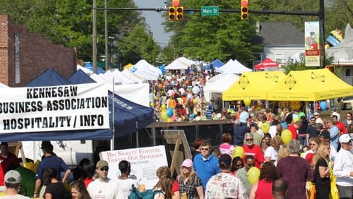 Get out and join the fun at the Big Shanty Festival this weekend in Kennesaw.