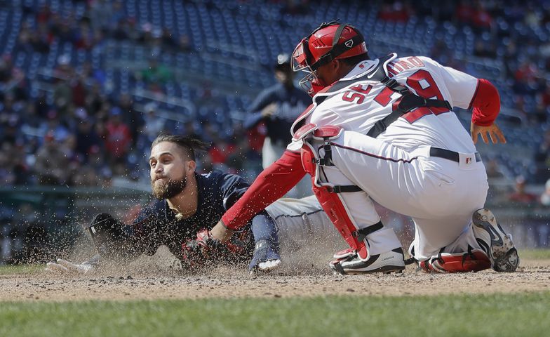 Photos: Braves seek a win over the Nationals