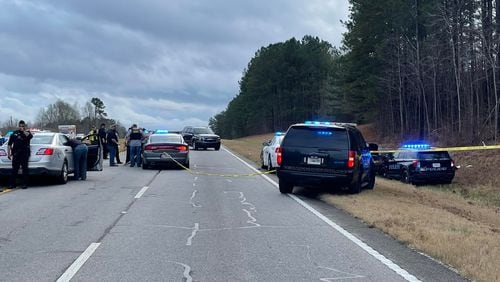 The chase ended on U.S. 27 after a state trooper positioned his patrol car to disable the fleeing truck, commonly known as a PIT maneuver.