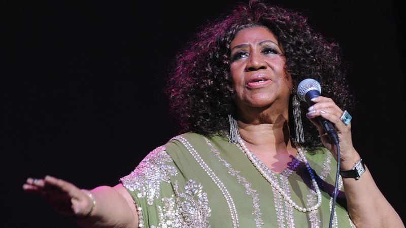 ATLANTA, GA - MARCH 05:  The Queen of Soul Aretha Franklin performs at The Fox Theatre on March 5, 2012 in Atlanta, Georgia.  (Photo by Rick Diamond/Getty Images for The Fox Theatre)
