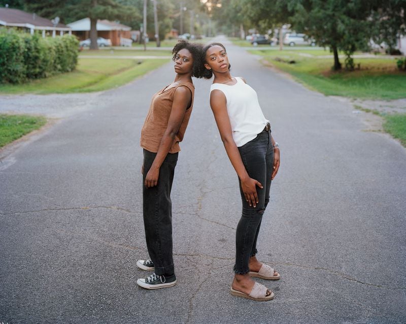 "Hailey and Whitney, Right of Way Road," Augusta, Arkansas, 2021, pigmented inkjet print by Jim Goldberg in a new addition to "Picturing the South."
Contributed by Jim Goldberg / High Museum of Art