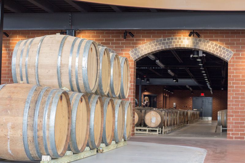 The Woodlands barrel-aging facility at SweetWater Brewing Co is home to lead brewer Nick Burgoyne’s innovative wild ale and sour projects, while also serving as a stunning and popular event space. CONTRIBUTED BY SWEETWATER BREWING CO.
