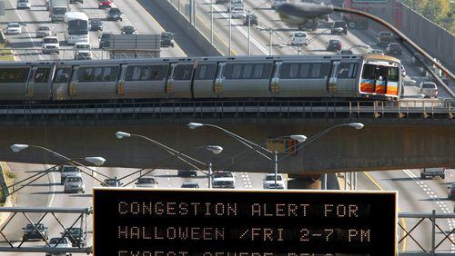 Under a bad sign: Halloween fell on Friday in 2003 (above) and 2008 and will again befall Friday this year. JOHN SPINK / JOHN.SPINK@AJC.COM