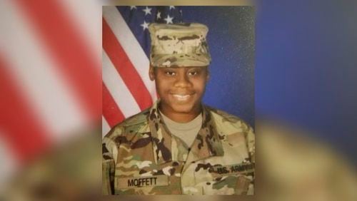 Specialist Breonna Moffett of Savannah was one of three Georgia soldiers killed in a drone attack at a base in Jordan.