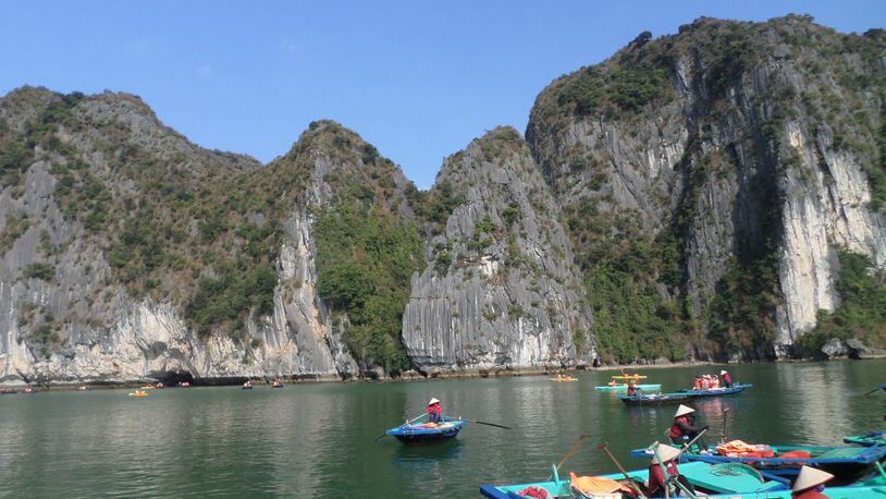 In February 2019, Karyn Hudson of Atlanta traveled to Vietnam, visiting Saigon, Danang, Hanoi and HaLong Bay.“This is of a fishing village in the Ha Long Bay in northern Vietnam,” she wrote.