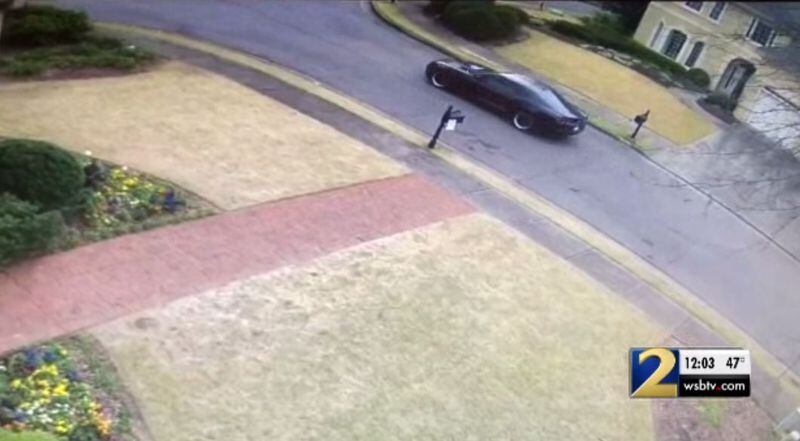Sandy Springs police hope surveillance video can help them identify the person who stole packages from the home of an injured teenager this week.