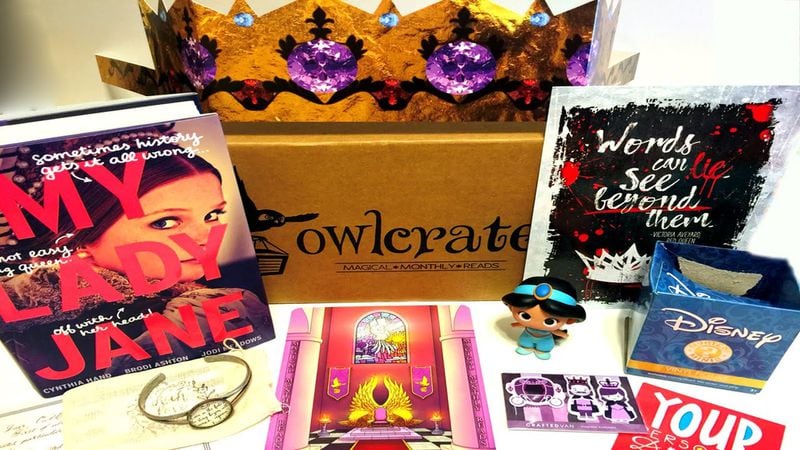 OwlCrate is great for book lovers. CONTRIBUTED