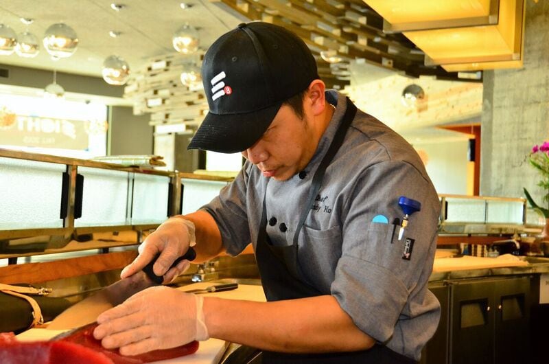 Eight Sushi Lounge executive chef Handy Ho. (Eight Sushi Lounge)
