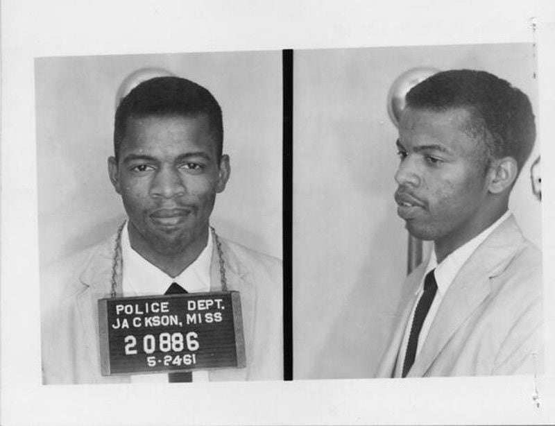 In 2014, Lewis tweeted a 1961 mug shot of an arrest in Mississippi that landed him in the notorious Parchman Penitentiary. He has been arrested more than 40 times as a civil rights activist.