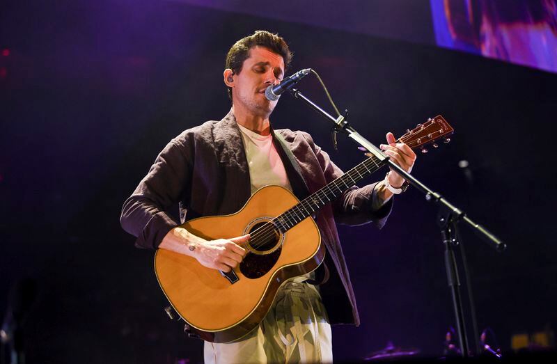 Musician John Mayer performs at Madison Square Garden on Thursday, July 25, 2019, in New York. (Photo by Evan Agostini/Invision/AP)